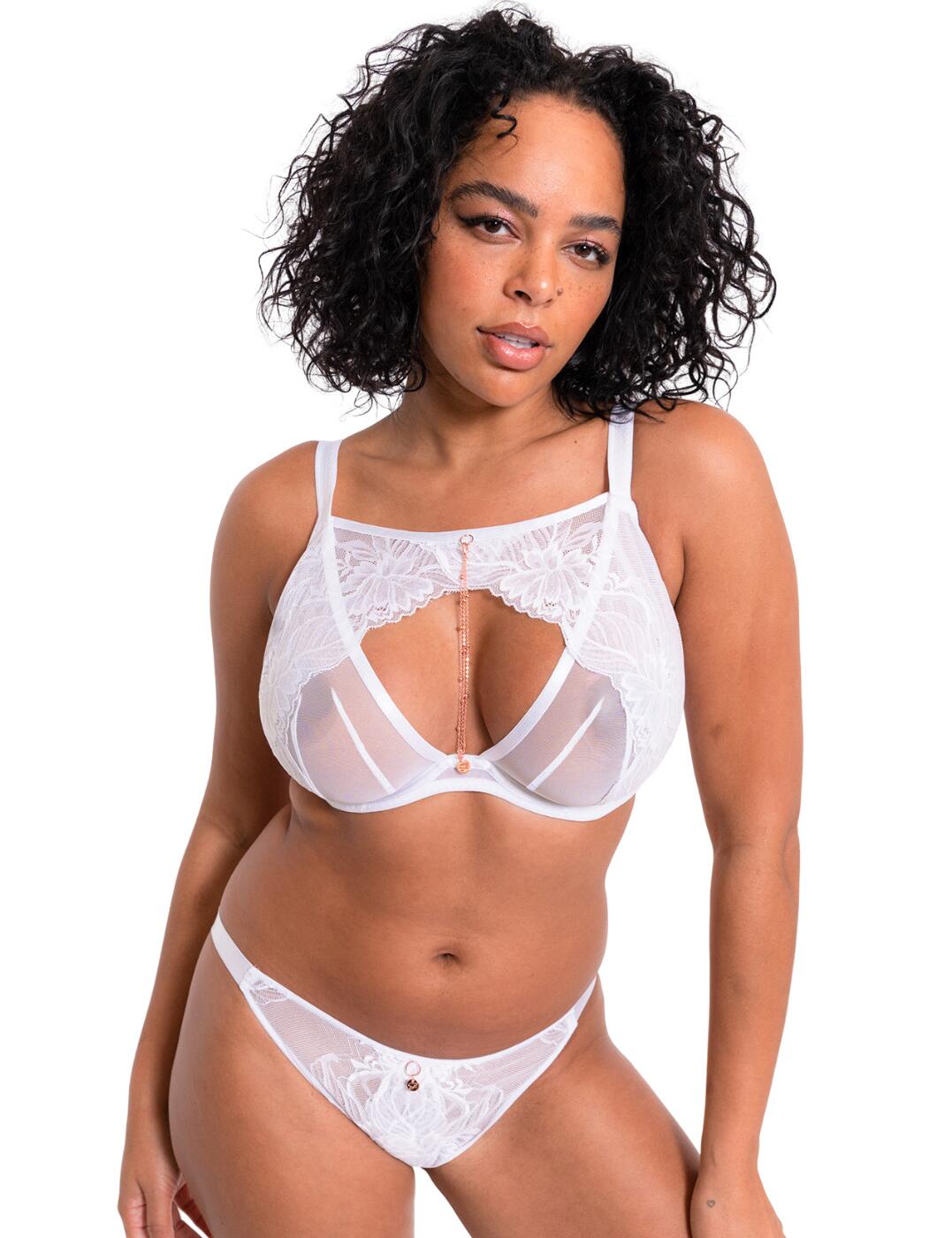 Scantilly by Curvy Kate Unveiled Bra Deep Plunge Underwired Womens Bras ST036118 - Picture 11 of 15