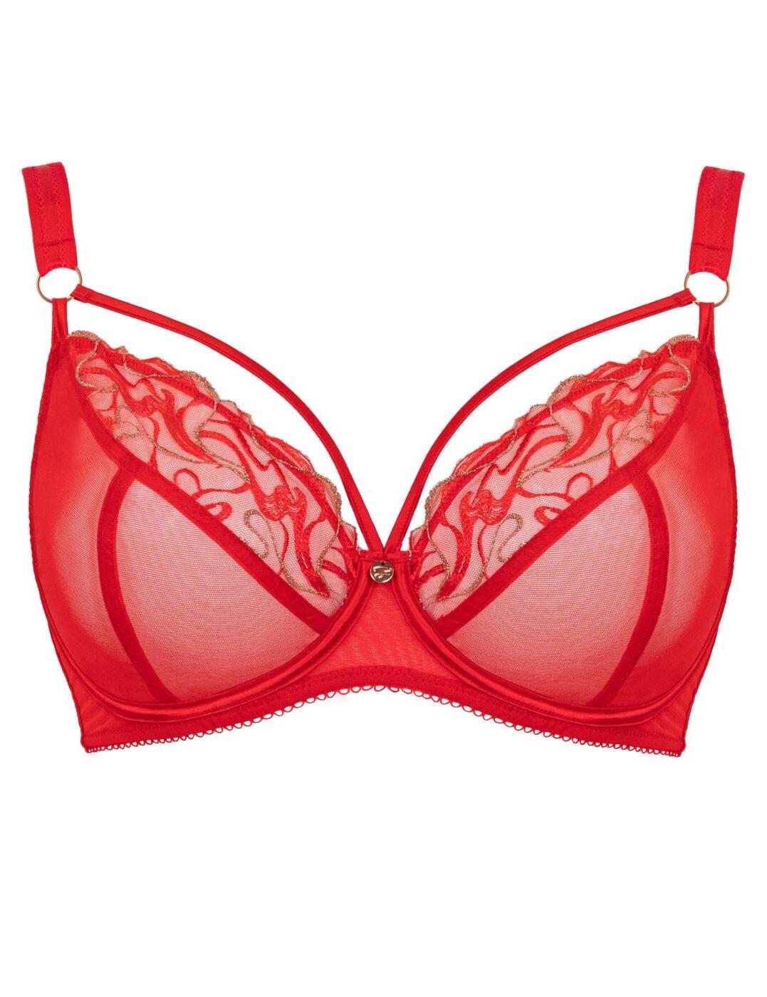Scantilly by Curvy Kate Fascinate Bra Plunging Womens Sexy Lingerie ST017101 - Picture 17 of 28