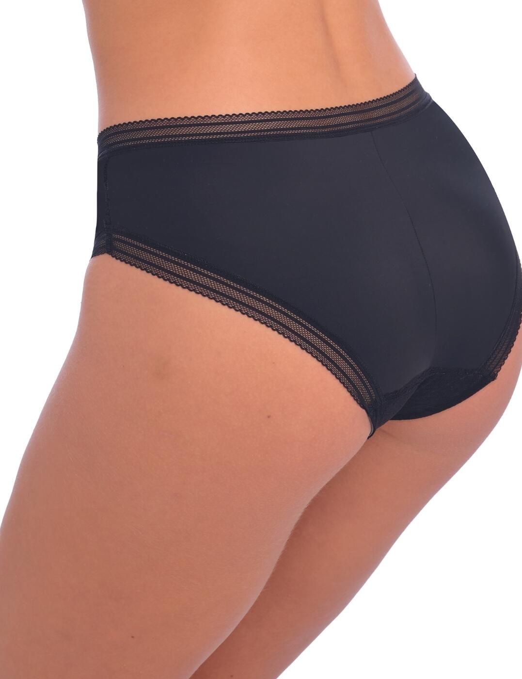 Fantasie Fusion Brief Mid Rise Flattering Pretty Lace Womens Knickers 102350 - Picture 4 of 30