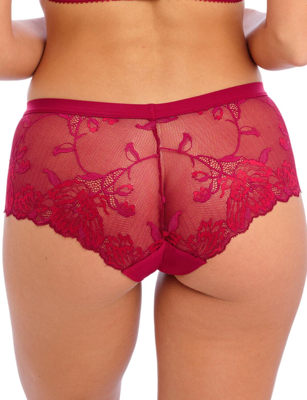 Fantasie Aubree Short Brief Low Rise Semi Sheer Womens Comfortable Briefs 6936 - Picture 15 of 27