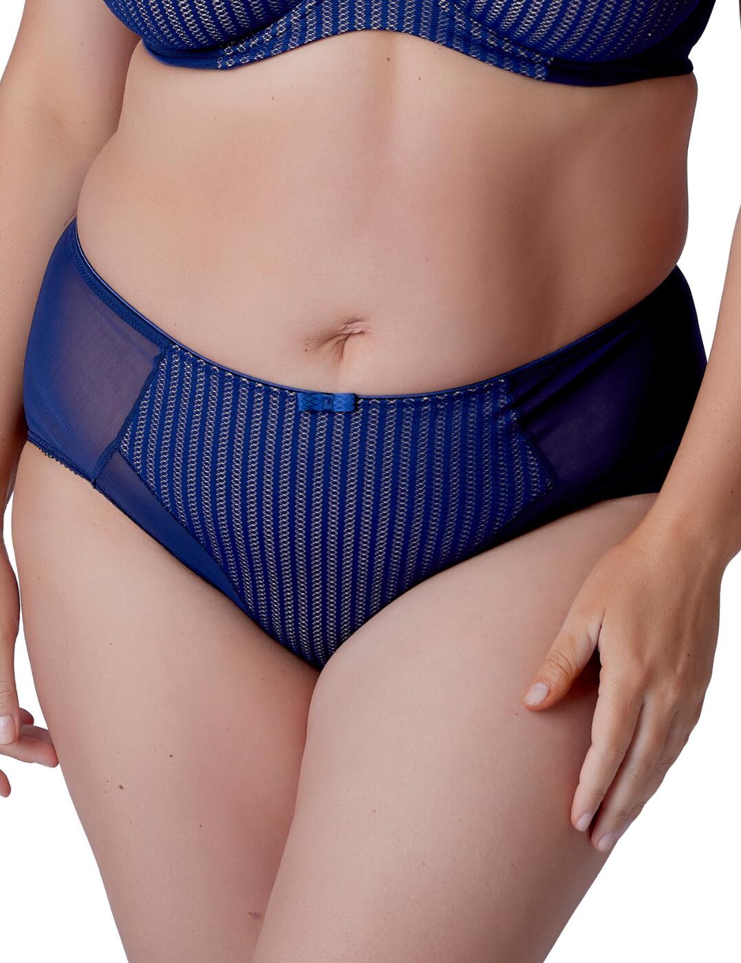 Berlei Beauty Stripe Brief Flattering Smooth High Waisted Womens Knickers B543 - Picture 15 of 35
