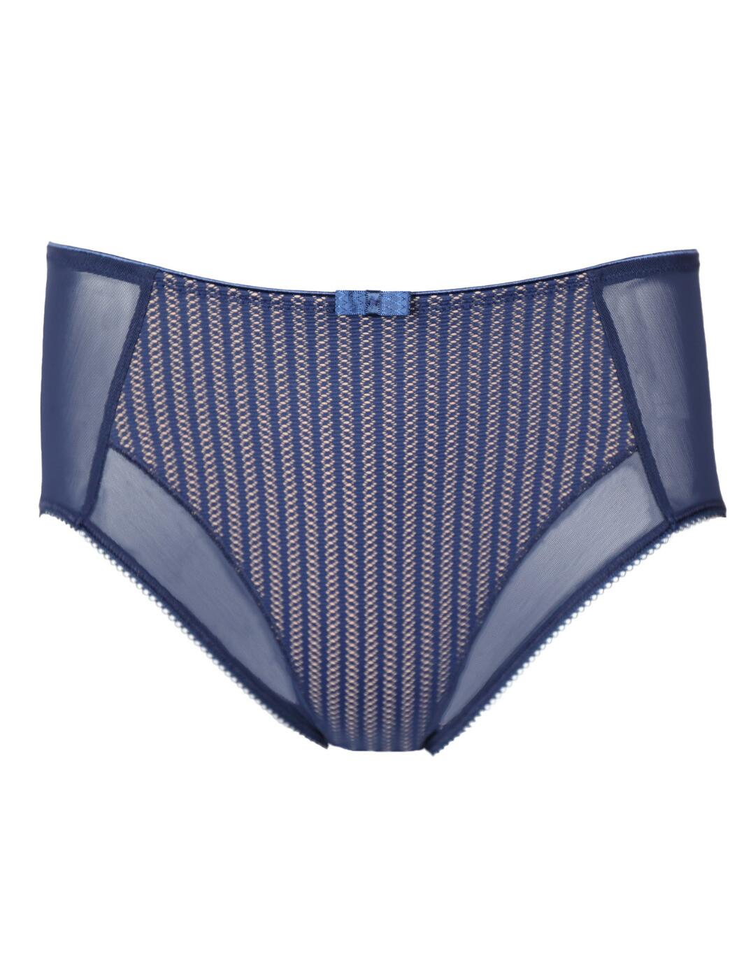 Berlei Beauty Stripe Brief Flattering Smooth High Waisted Womens Knickers B543 - Picture 17 of 35