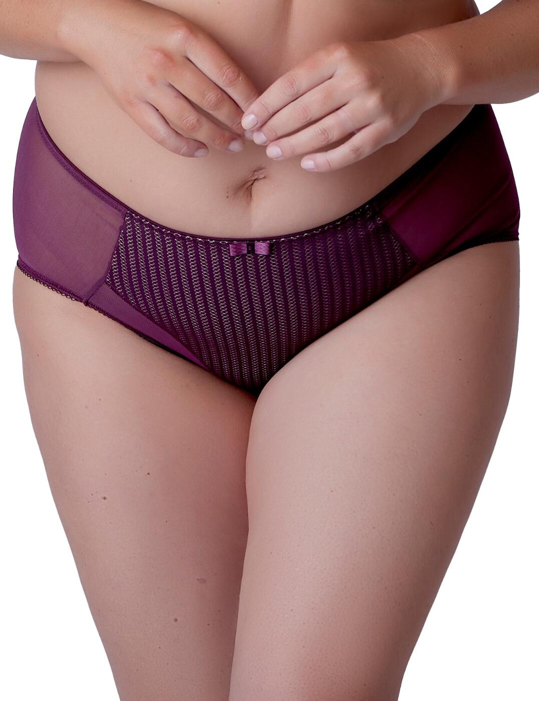 Berlei Beauty Stripe Brief Flattering Smooth High Waisted Womens Knickers B543 - Picture 22 of 35
