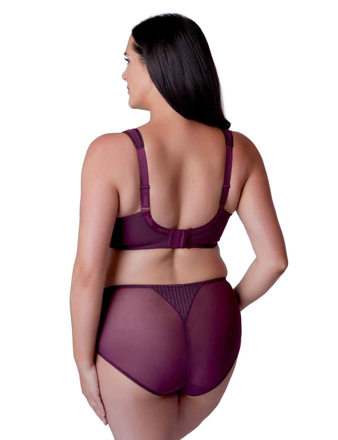 Berlei Beauty Stripe Brief Flattering Smooth High Waisted Womens Knickers B543 - Picture 26 of 35