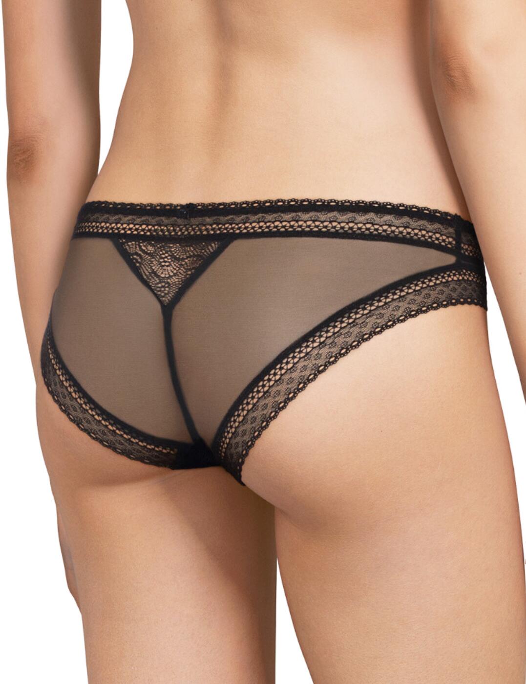 Chantelle Festivite Tanga Brief Luxury Lace Womens Lingerie C36890 - Picture 3 of 9