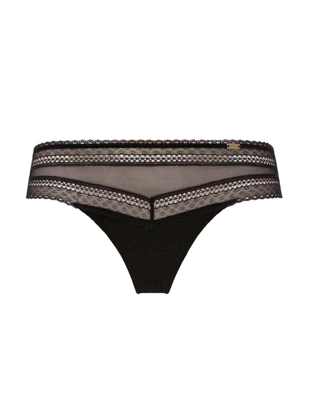 Chantelle Festivite Tanga Brief Luxury Lace Womens Lingerie C36890 - Picture 4 of 9