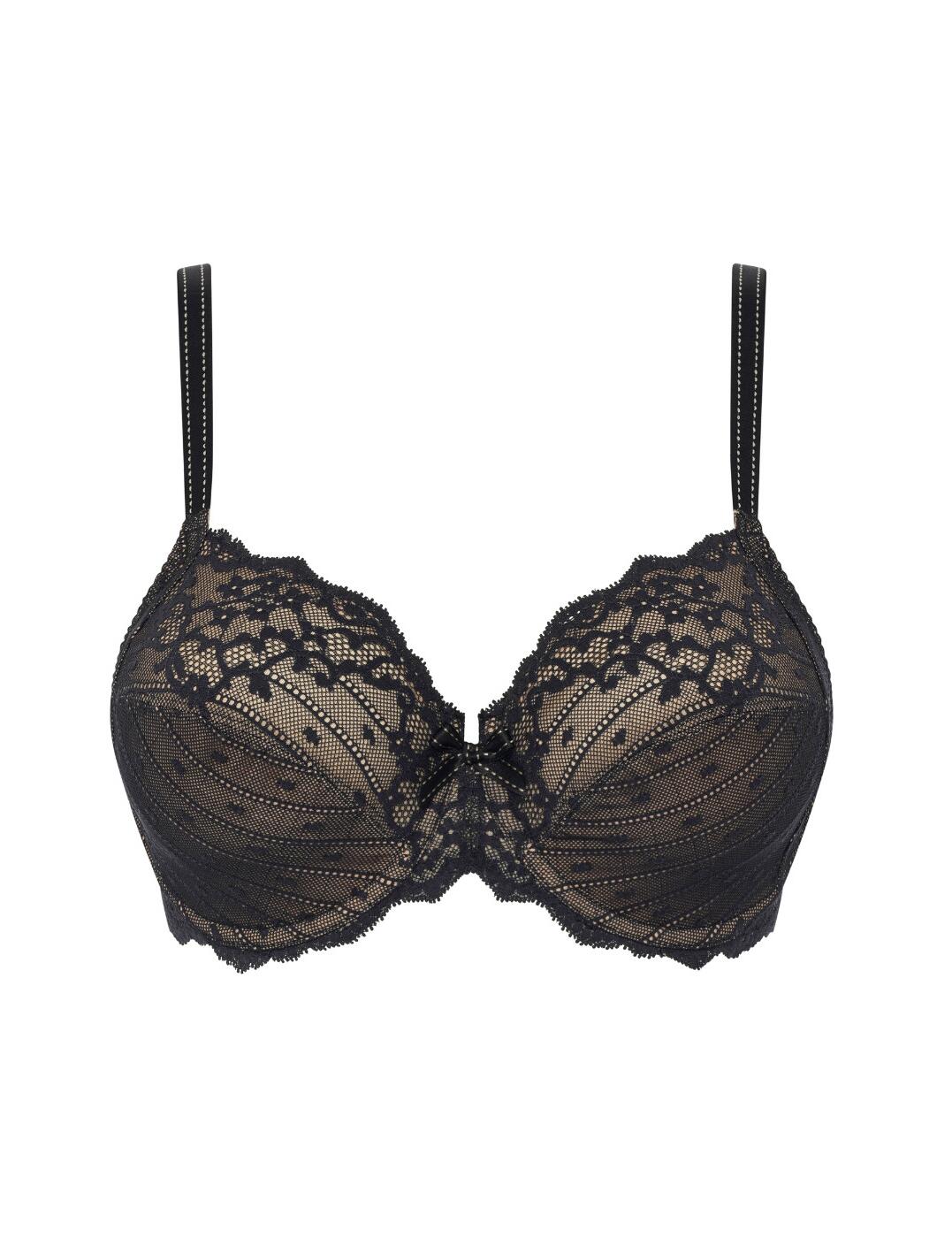 Chantelle Rive Gauche Full Coverage Bra Underwired Non Padded Lingerie C32810 - Picture 4 of 10
