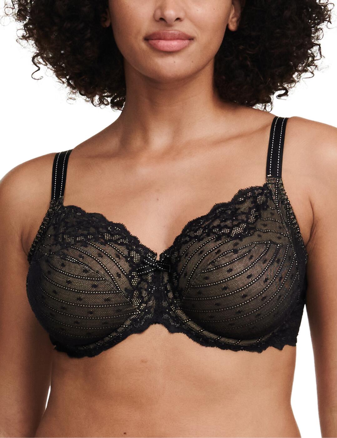 Chantelle Rive Gauche Full Coverage Bra Underwired Non Padded Lingerie C32810 - Picture 5 of 10