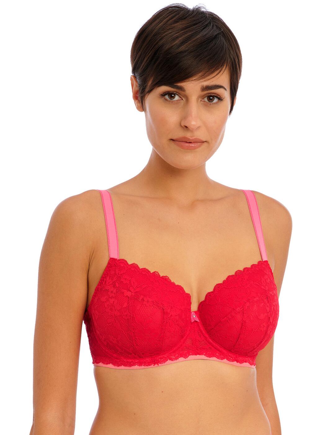Freya Offbeat Bra Padded Half Cup Flattering Underwired Womens Lingerie 5453 - Picture 9 of 39