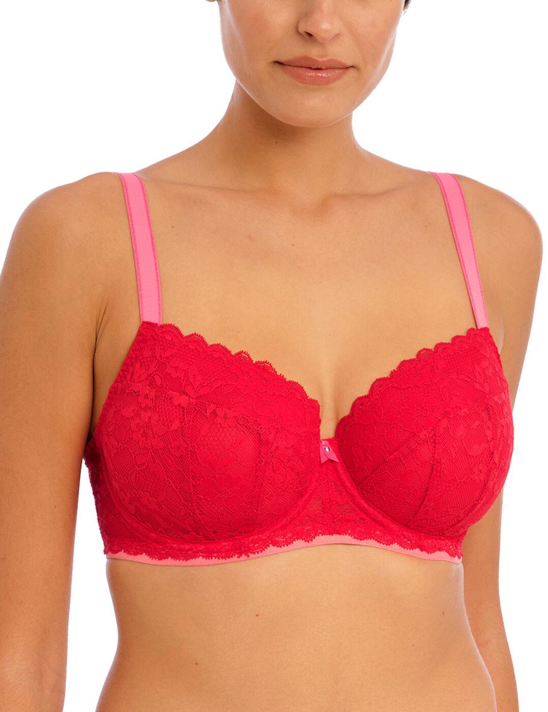 Freya Offbeat Bra Padded Half Cup Flattering Underwired Womens Lingerie 5453 - Picture 12 of 39
