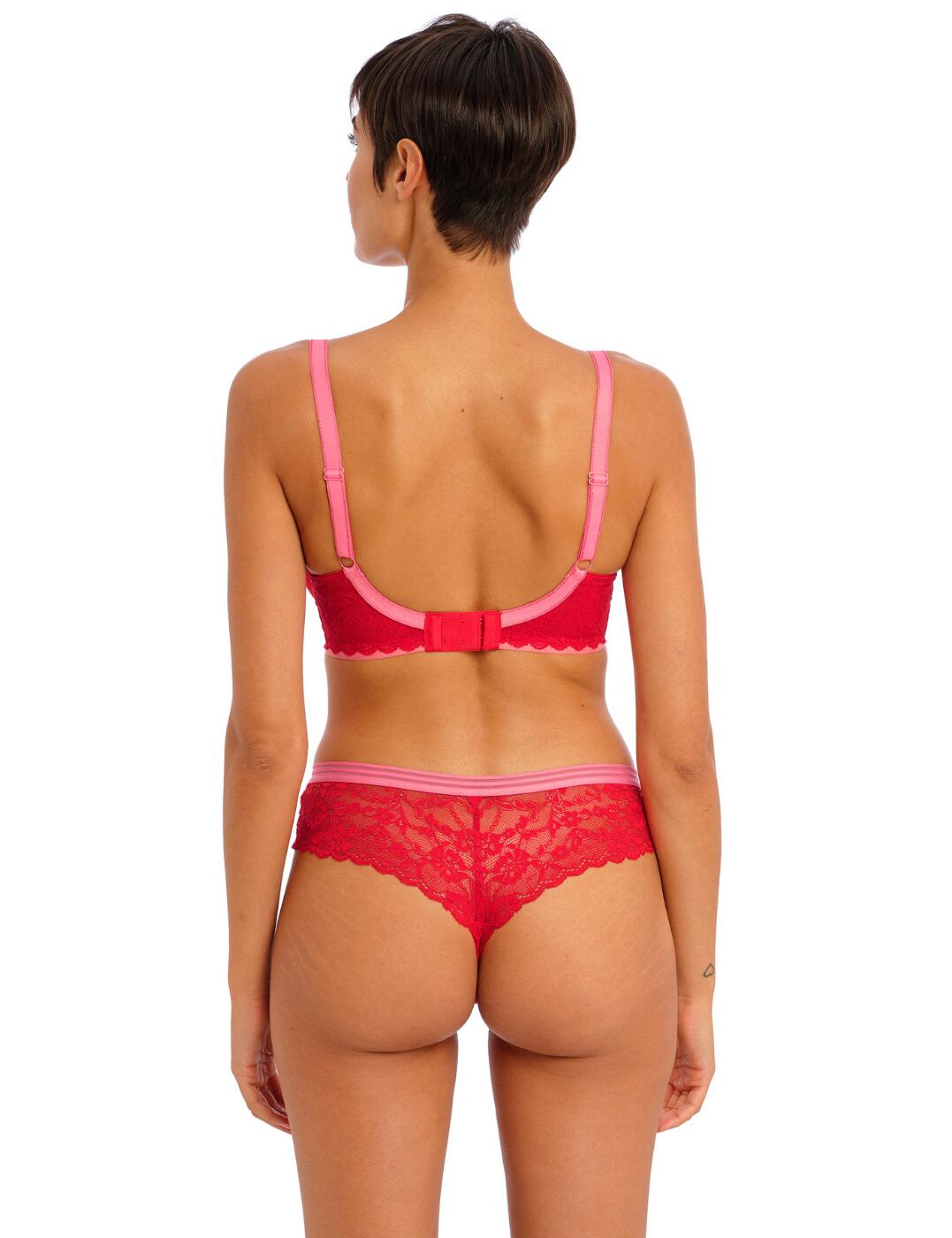 Freya Offbeat Bra Padded Half Cup Flattering Underwired Womens Lingerie 5453 - Picture 14 of 39