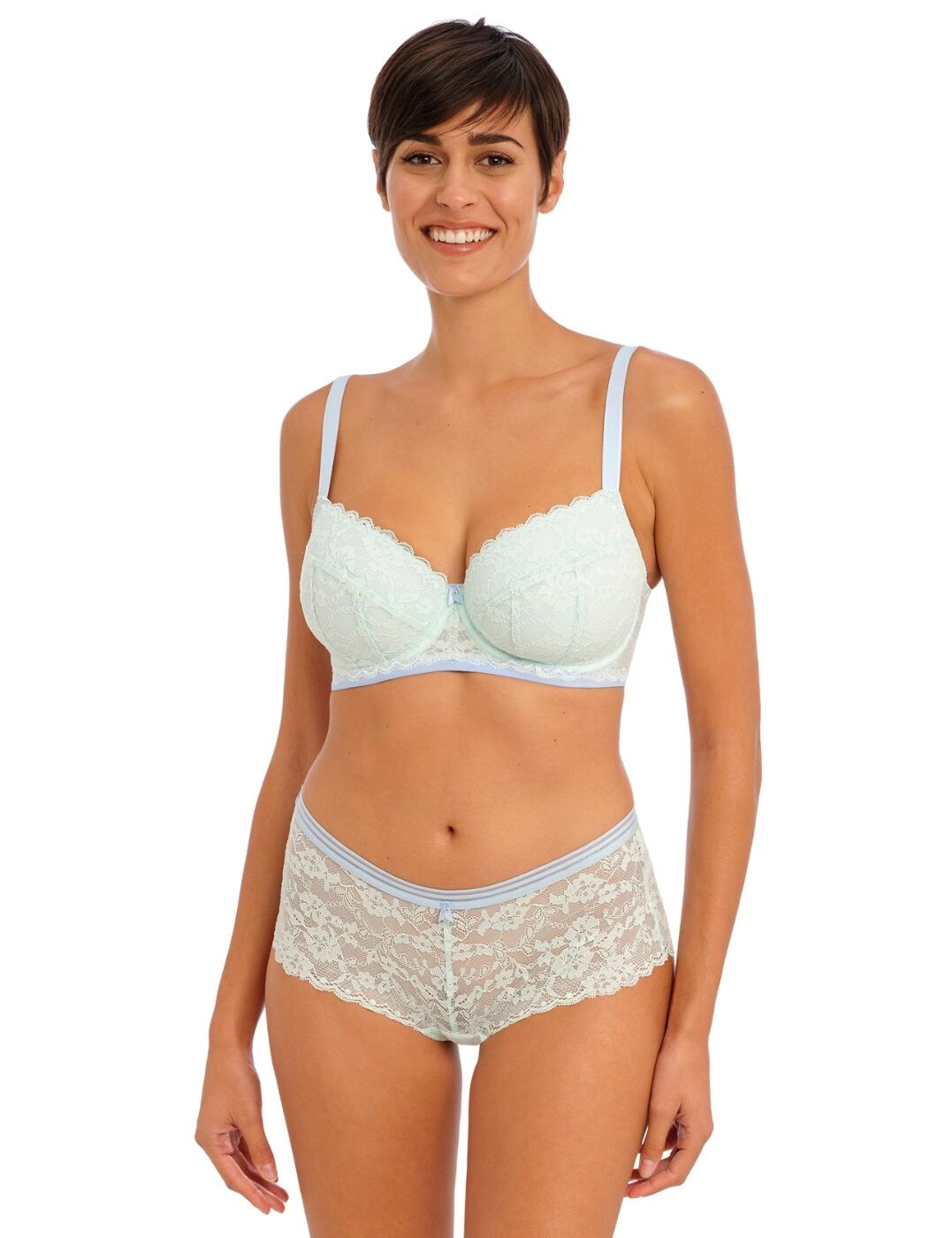 Freya Offbeat Bra Padded Half Cup Flattering Underwired Womens Lingerie 5453 - Picture 26 of 39