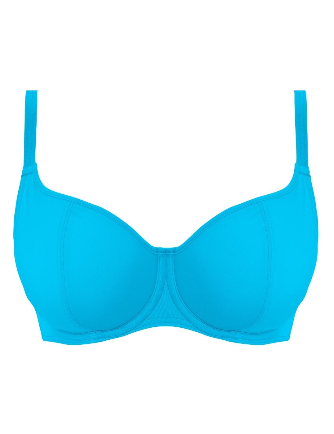 Freya Jewel Cove Bikini Top Underwired Sweetheart Neckline Womens Swimwear 7231 - Picture 34 of 47