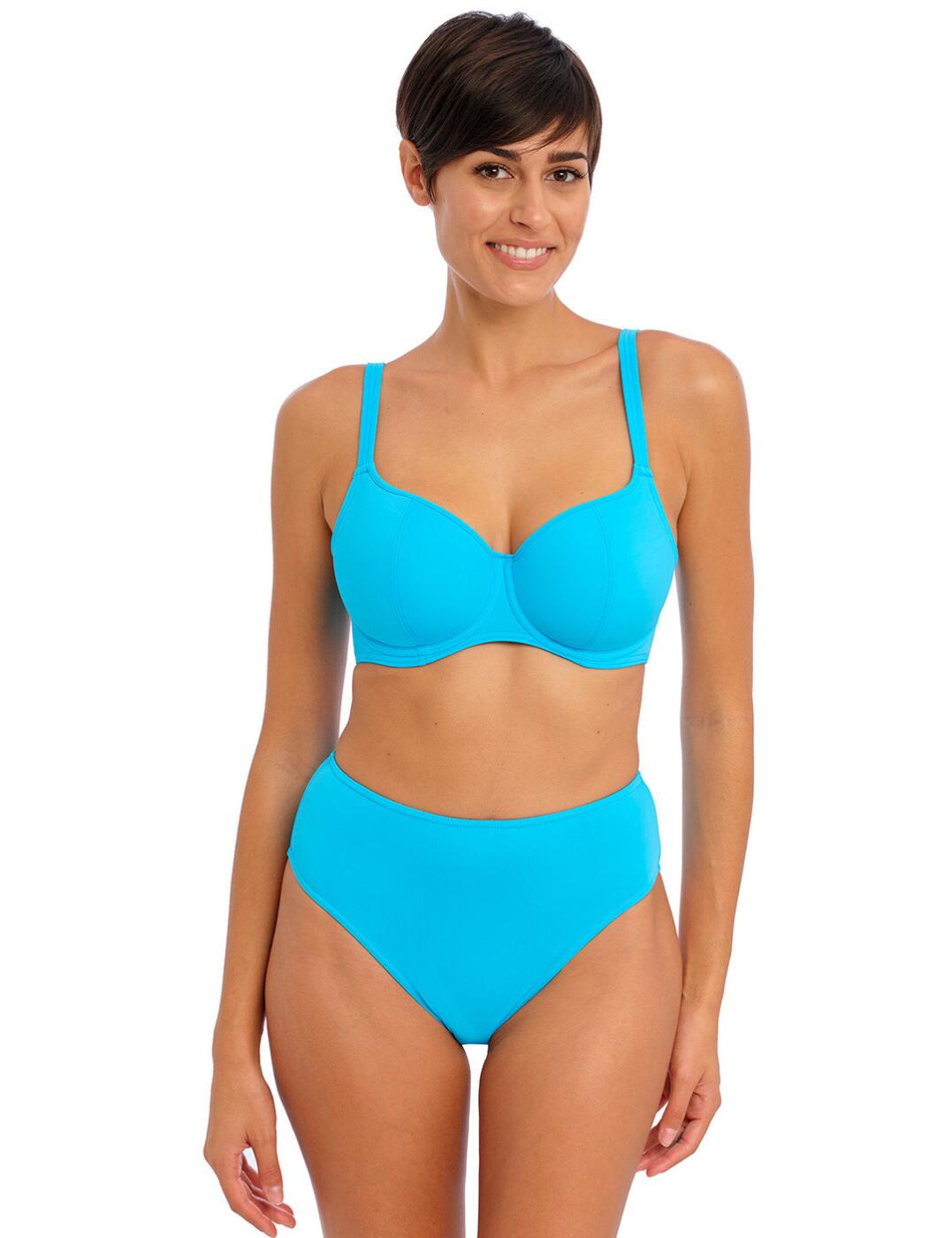 Freya Jewel Cove Bikini Top Underwired Sweetheart Neckline Womens Swimwear 7231 - Picture 36 of 47