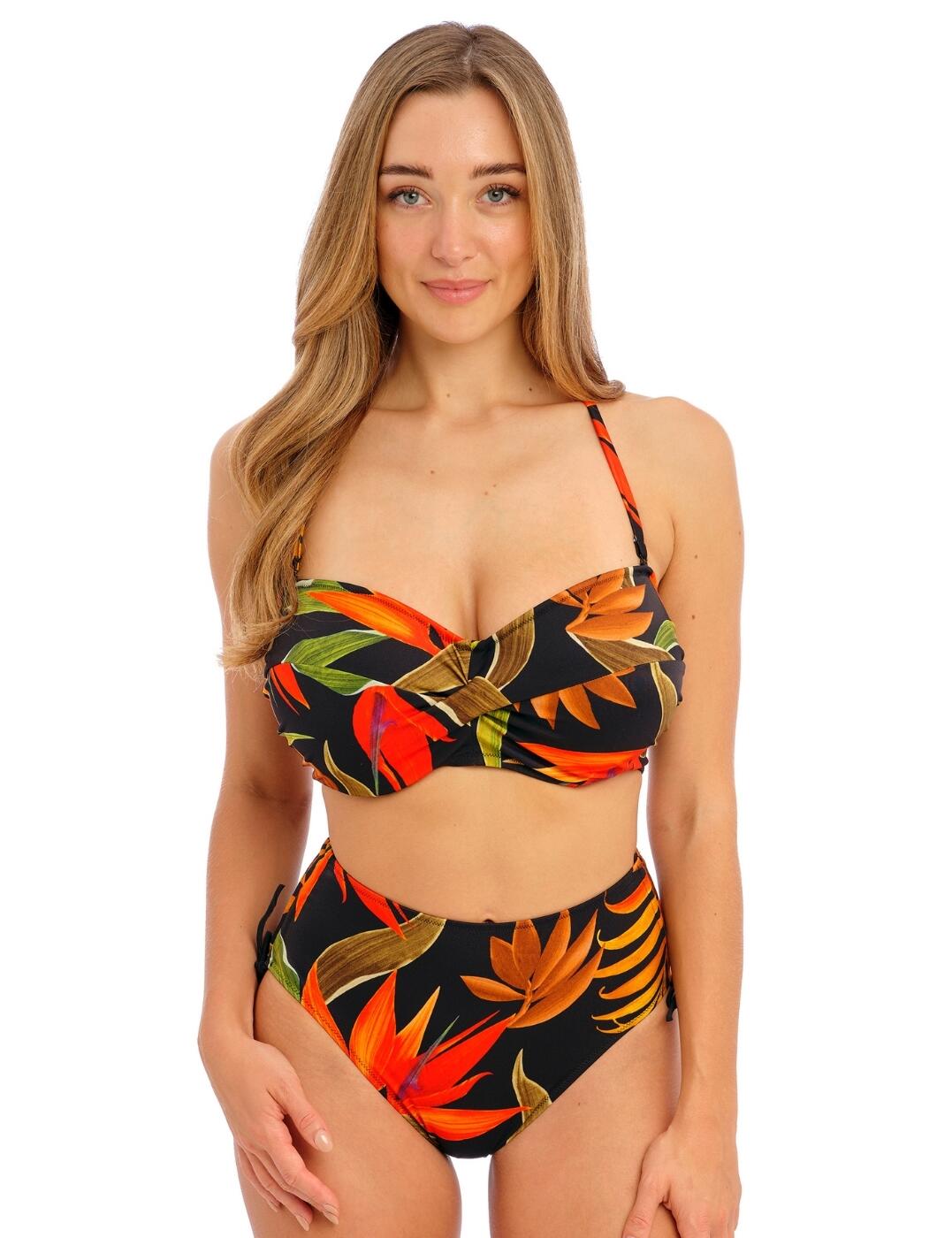 Fantasie Pichola Bikini Brief High Waisted Lined Womens Swimwear 503978 - Picture 12 of 21