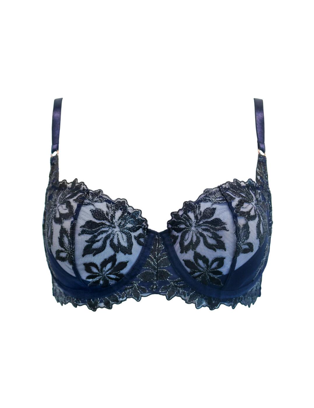 Pour Moi Roxie Underwired Bra Balcony Non Padded Sexy Lingerie 22502 - Picture 4 of 14