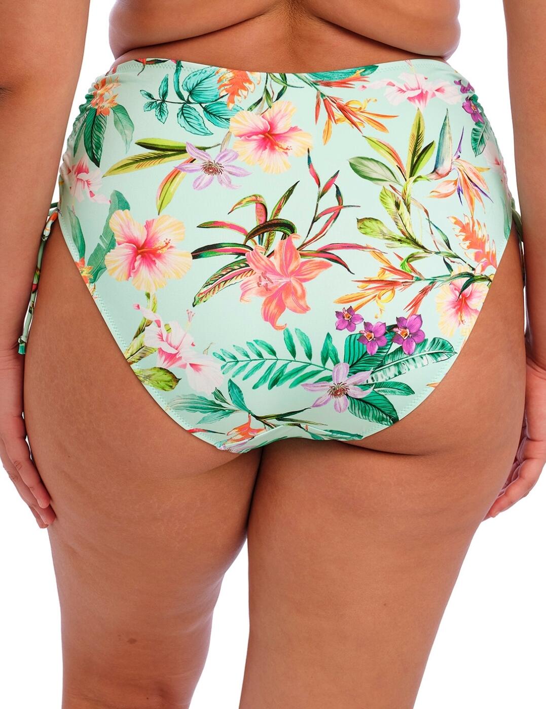 Elomi Sunshine Cove Bikini Brief Adjustable High Waisted Womens Swimwear 801873 - Picture 8 of 36