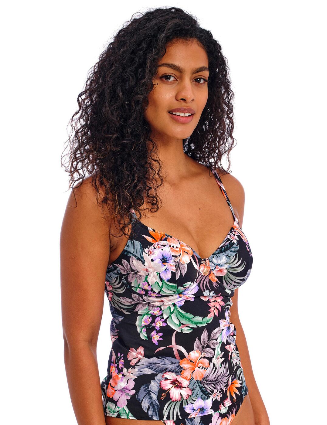 Freya Kamala Bay Underwired Plunge Tankini Top Womens Swimwear 205356 - Picture 27 of 72