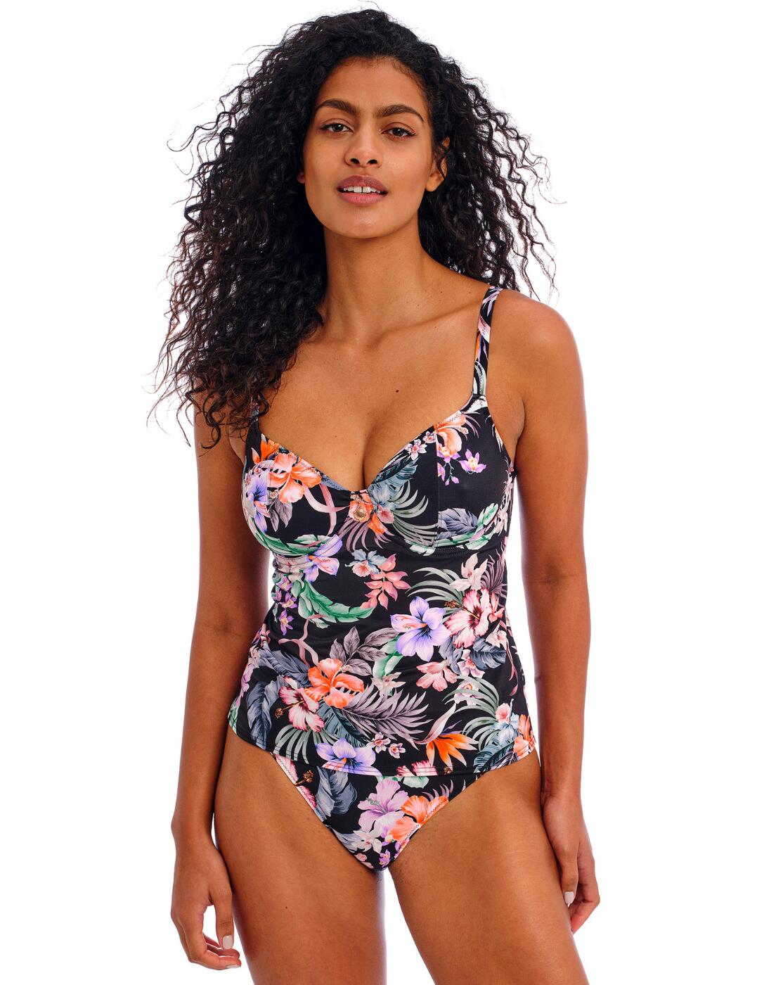 Freya Kamala Bay Underwired Plunge Tankini Top Womens Swimwear 205356 - Picture 30 of 72
