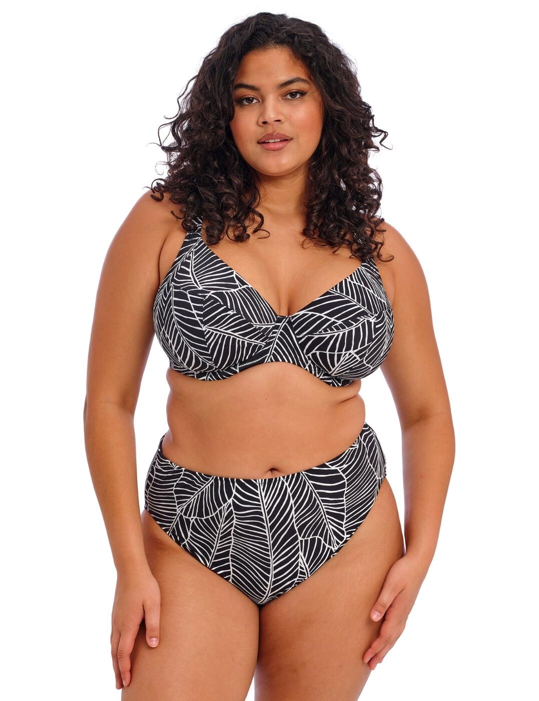 Elomi Kata Beach Bikini Top Underwired Plunging Womens Swimwear 801702 - Picture 11 of 42