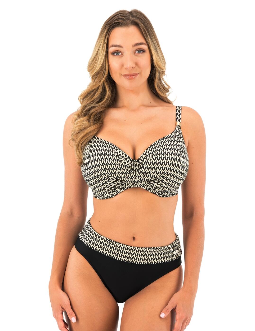 Fantasie Koh Lipe Bikini Top Full Cup Underwired Womens Elegant Swimwear 504605 - Picture 6 of 12