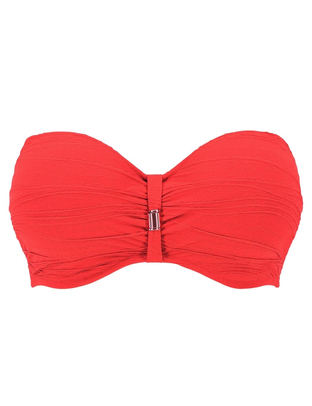 Fantasie Beach Waves Bandeau Bikini Top Womens Underwired Swimwear 502210 - Picture 14 of 53
