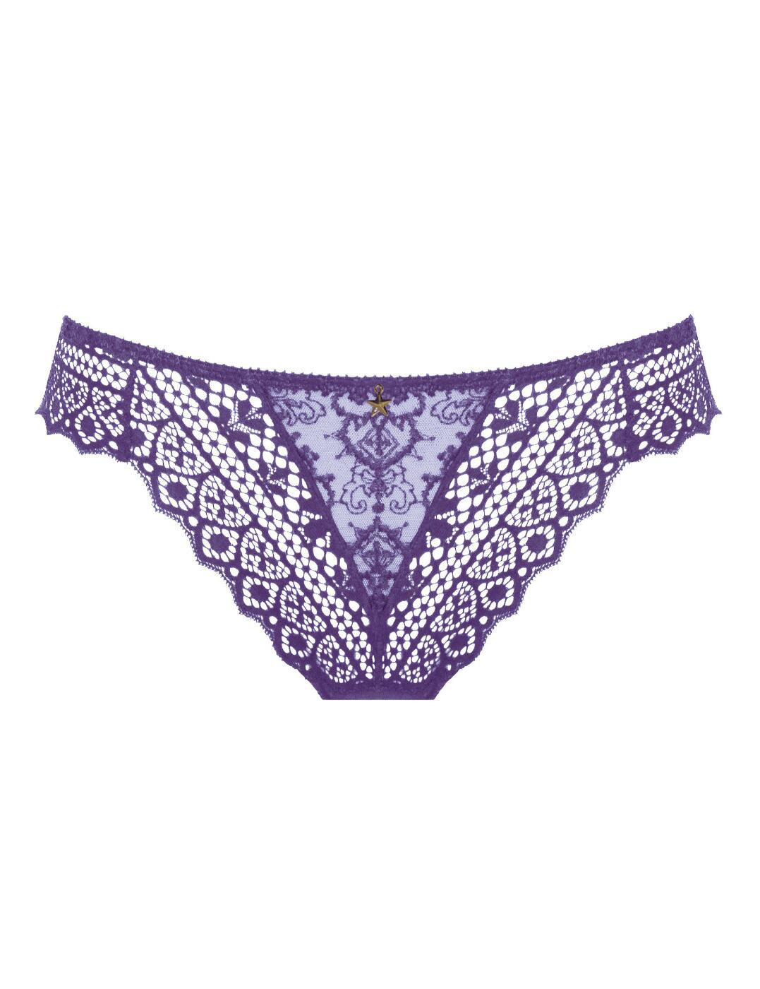Empreinte Cassiopee Thong Lace Semi Sheer Low Rise Womens Luxury Lingerie 01151 - Picture 13 of 27