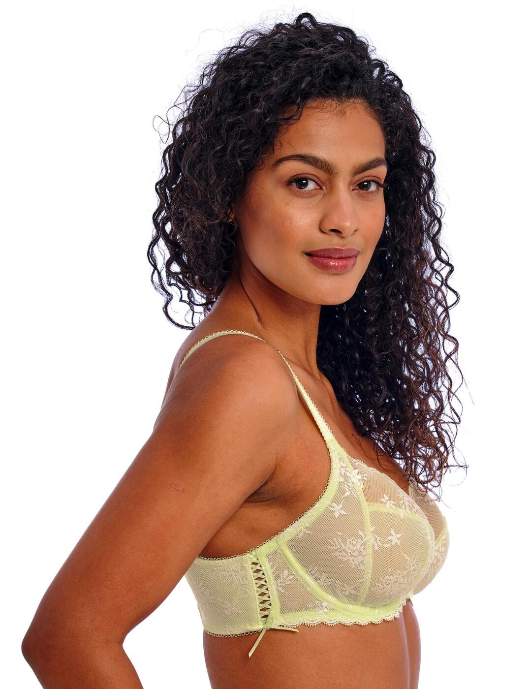 Freya Offbeat Decadence Bra Side Support Underwired Womens Lace Lingerie 402501 - Picture 22 of 43