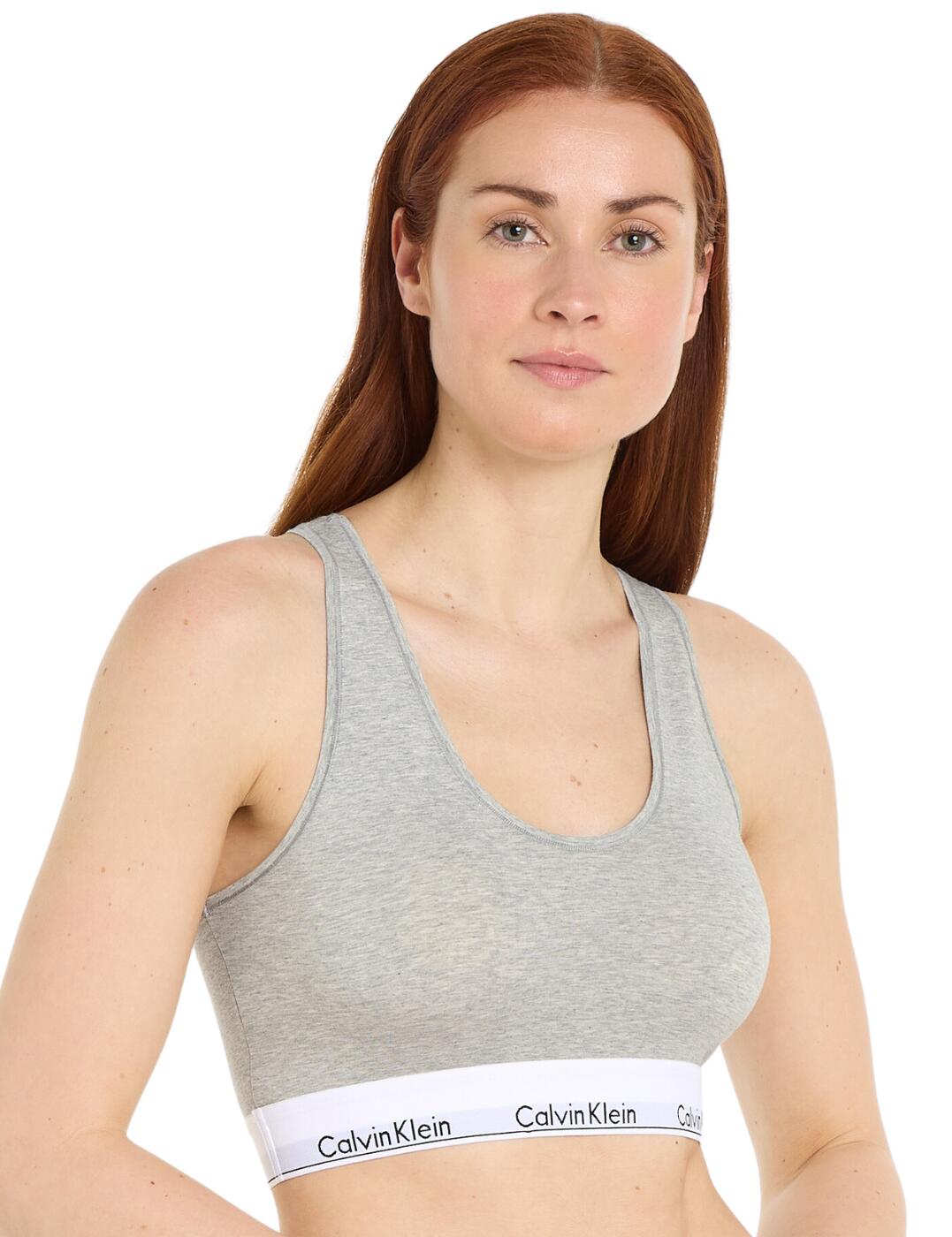 Calvin Klein Modern Cotton Bralette Bra Comfortable Bralettes 000QF7214E - Picture 10 of 25