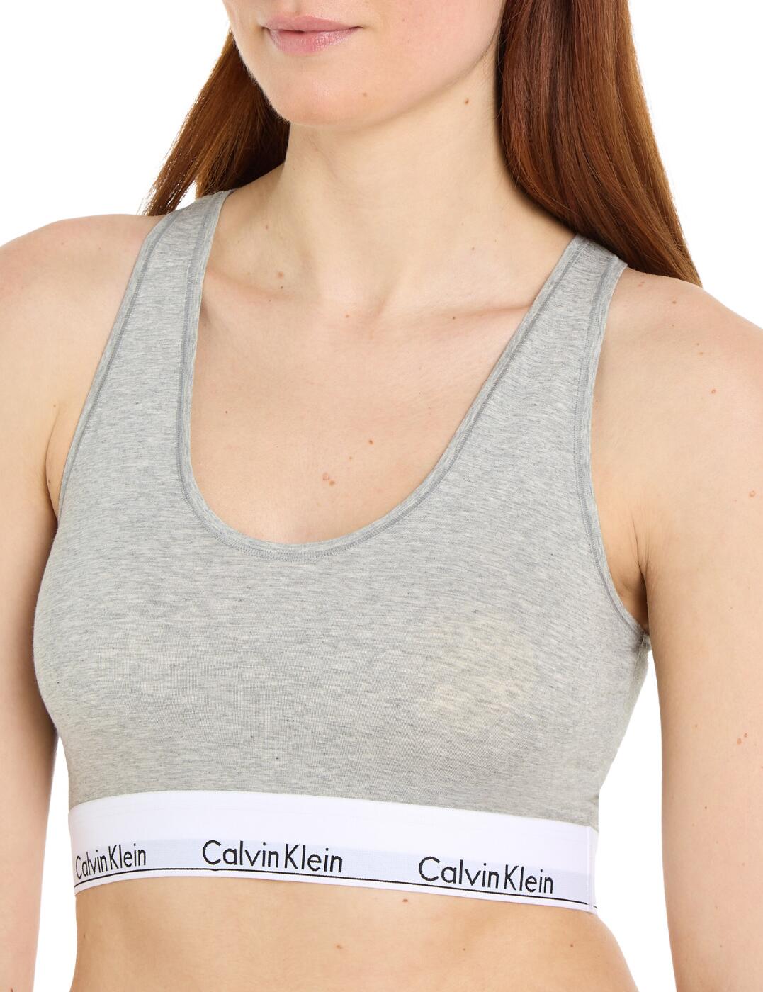 Calvin Klein Modern Cotton Bralette Bra Comfortable Bralettes 000QF7214E - Picture 14 of 25