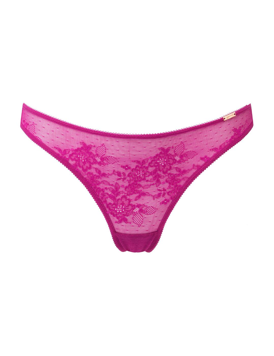 Gossard Glossies Lace Thong Delicate Sheer Embroidered Women's Lingerie 13006 - Picture 64 of 76