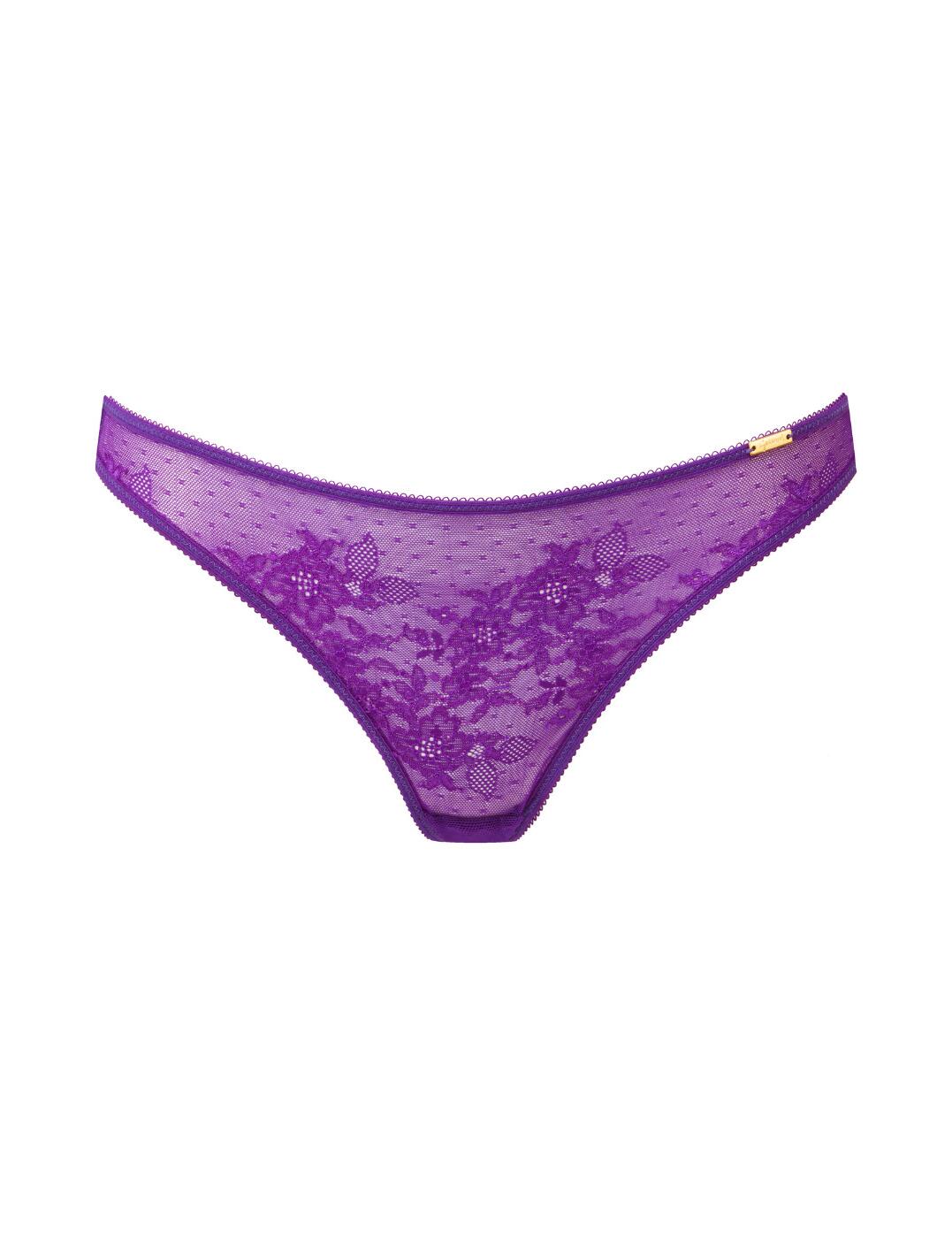 Gossard Glossies Lace Thong Delicate Sheer Embroidered Women's Lingerie 13006 - Picture 56 of 76