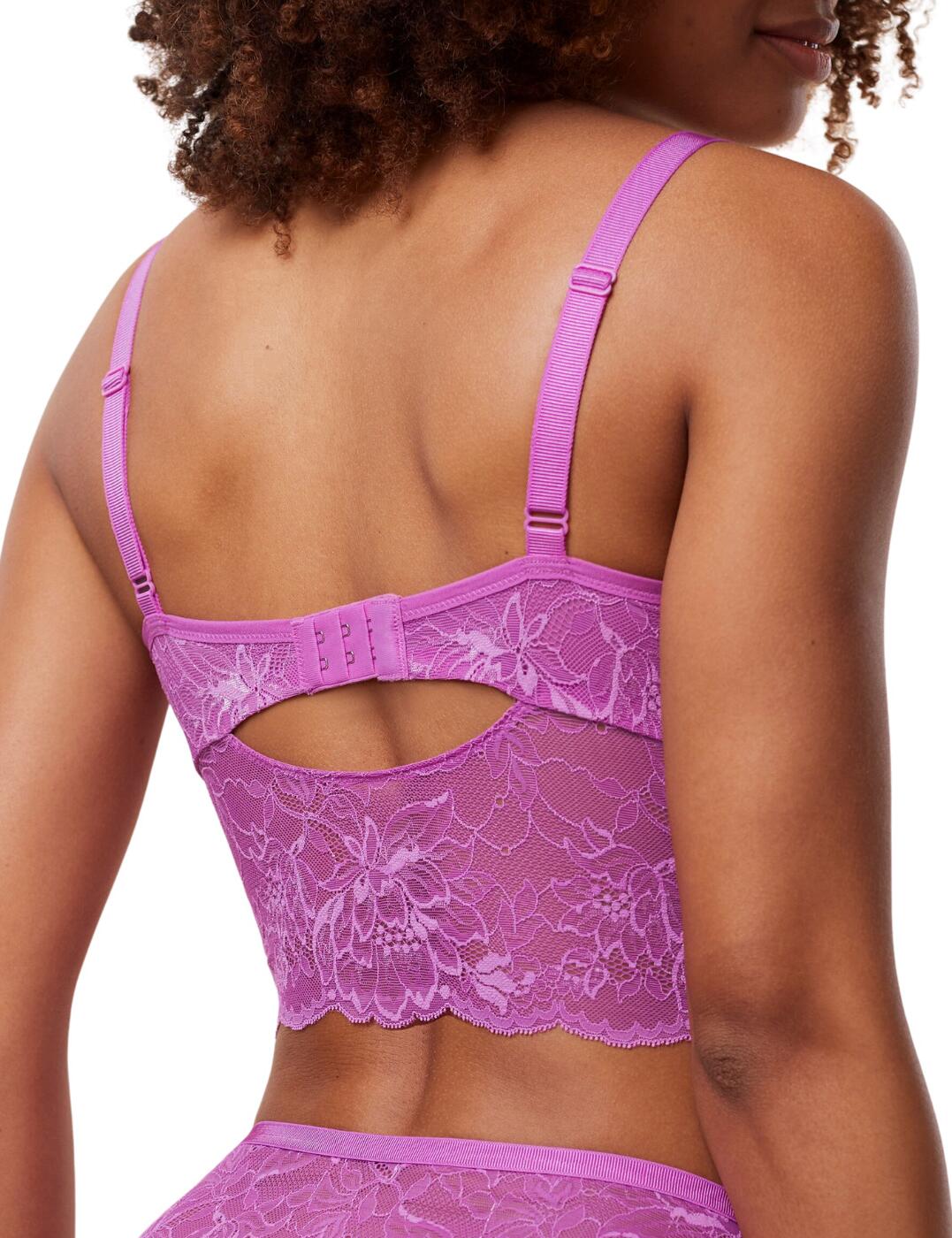 Triumph Amourette Charm Bustier Underwired Ladies Longline Bra 10214454 - Picture 8 of 18