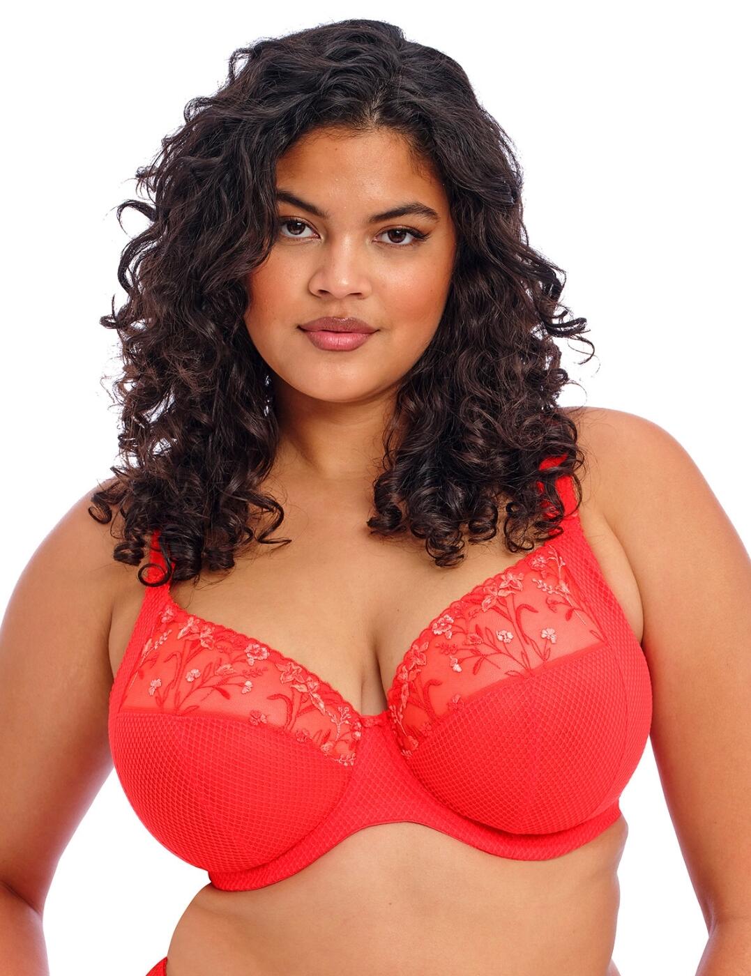 Elomi Charley Bra Plunge Underwired Non Padded Supportive Womens Lingerie 4380 - Picture 62 of 77