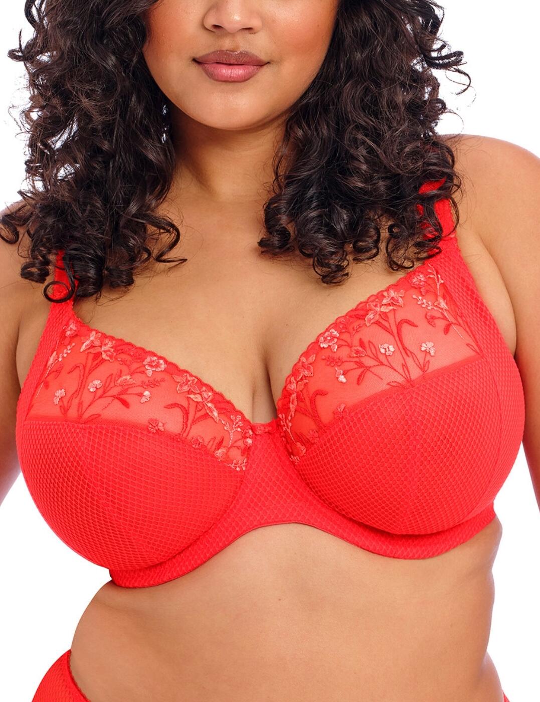 Elomi Charley Bra Plunge Underwired Non Padded Supportive Womens Lingerie 4380 - Picture 65 of 77