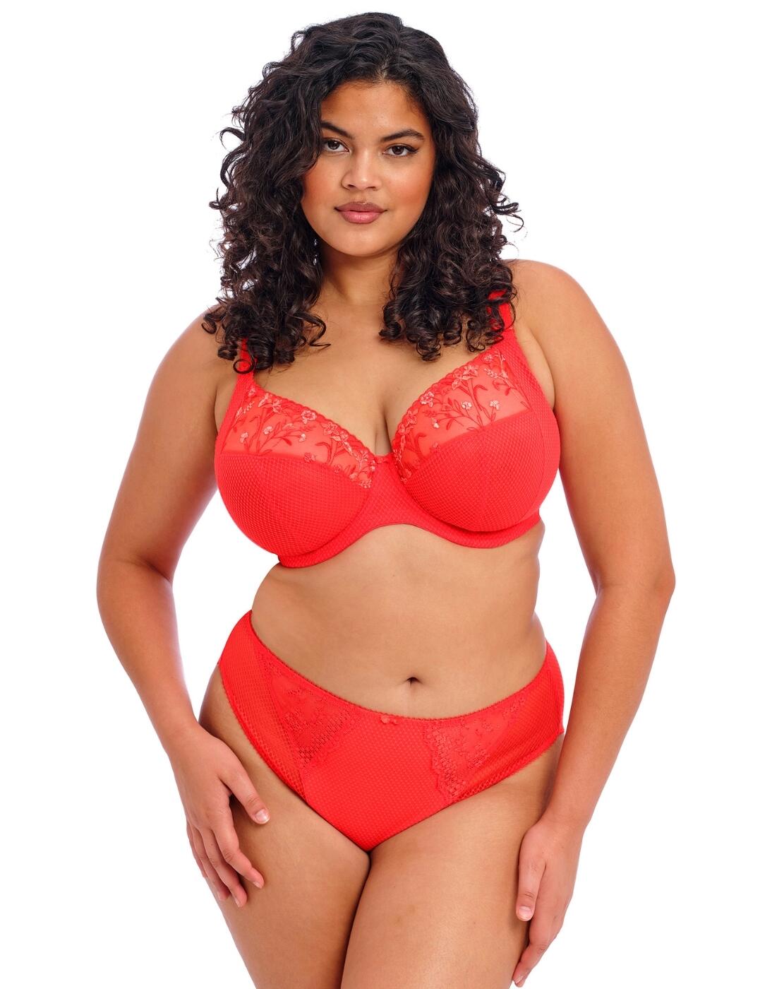 Elomi Charley Bra Plunge Underwired Non Padded Supportive Womens Lingerie 4380 - Picture 67 of 77