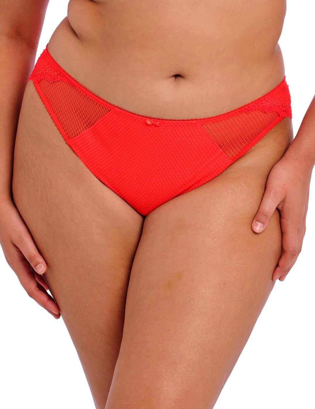 Elomi Charley Brief Brazilian Lace Knickers Womens Full Figure Lingerie 4385 - Picture 22 of 33