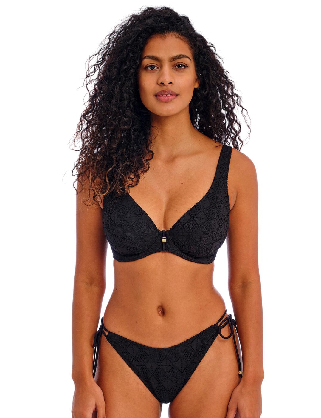 Freya Nomad Nights Bikini Top High Apex Underwired Womens Swimwear 205413 - Picture 13 of 34