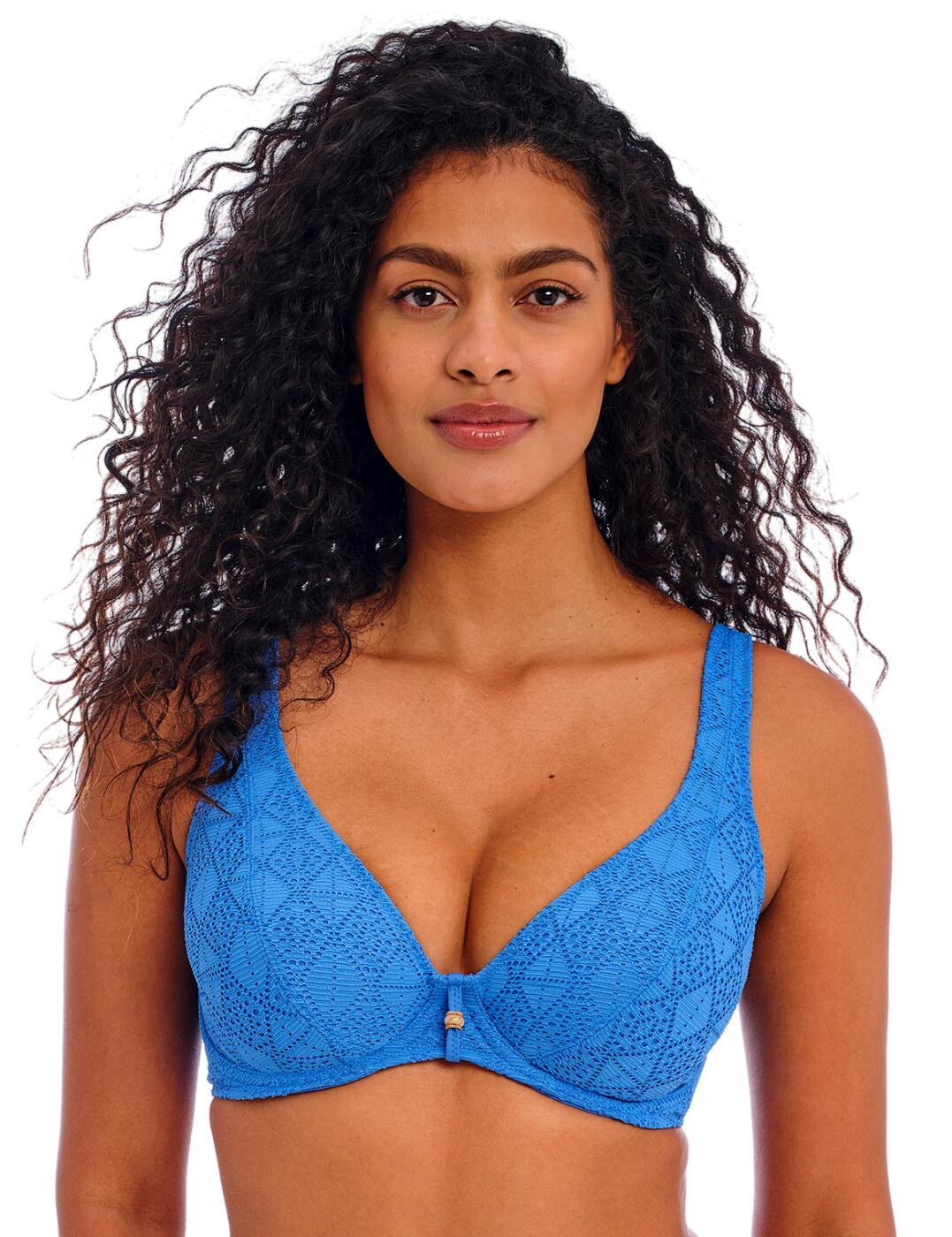 Freya Nomad Nights Bikini Top High Apex Underwired Womens Swimwear 205413 - Picture 2 of 34