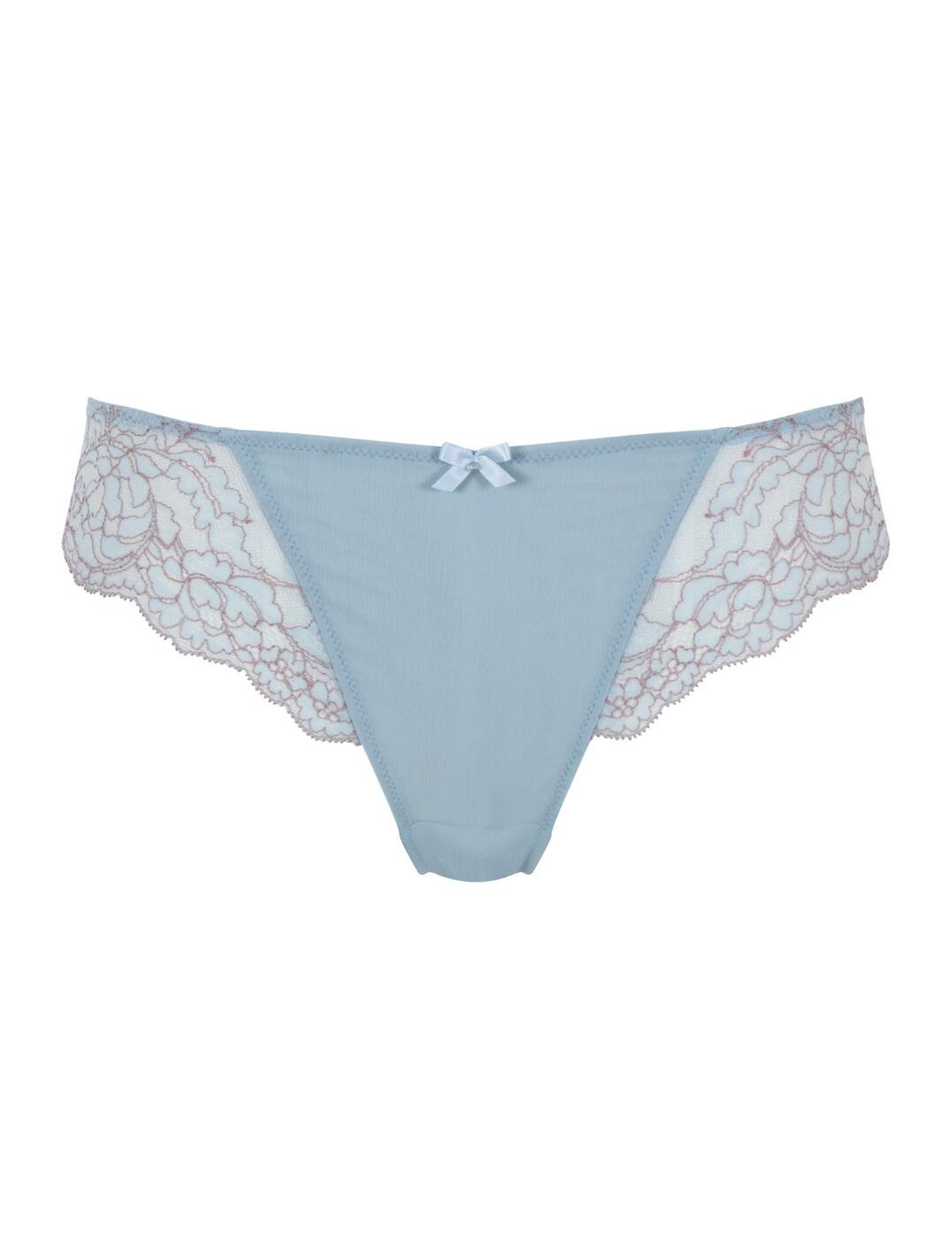Panache Ana Brief Brazilian Mid Rise Stretch Sheer Lace Womens Knickers 9392 - Picture 9 of 49