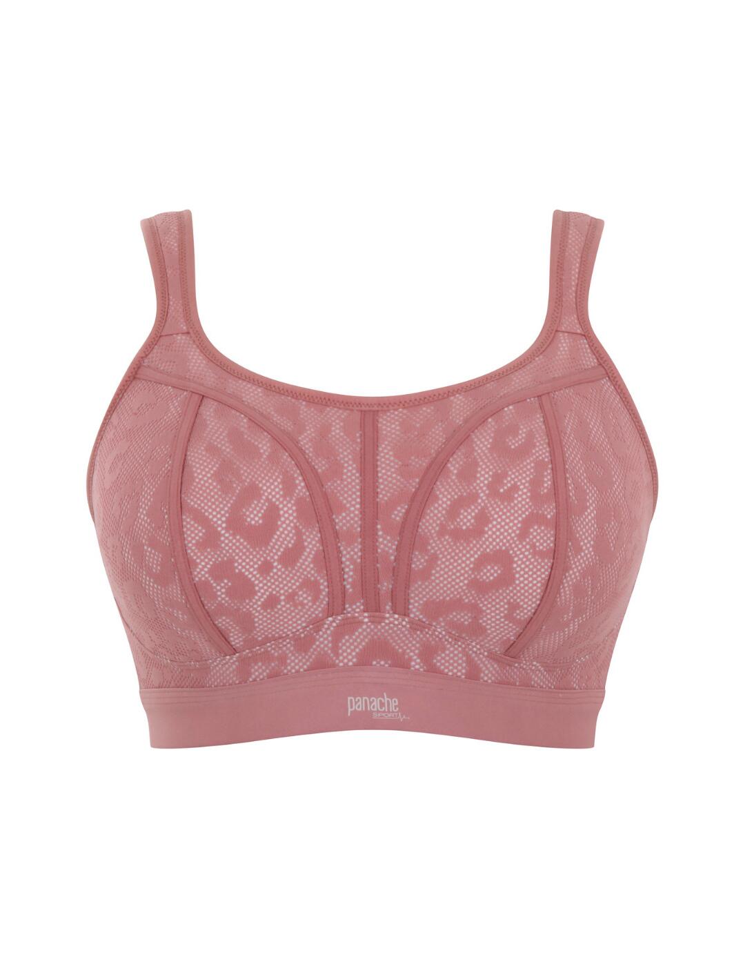 Panache Sports Bra Non Wired High Impact Support Womens Active Sportswear 7341C - Picture 8 of 30