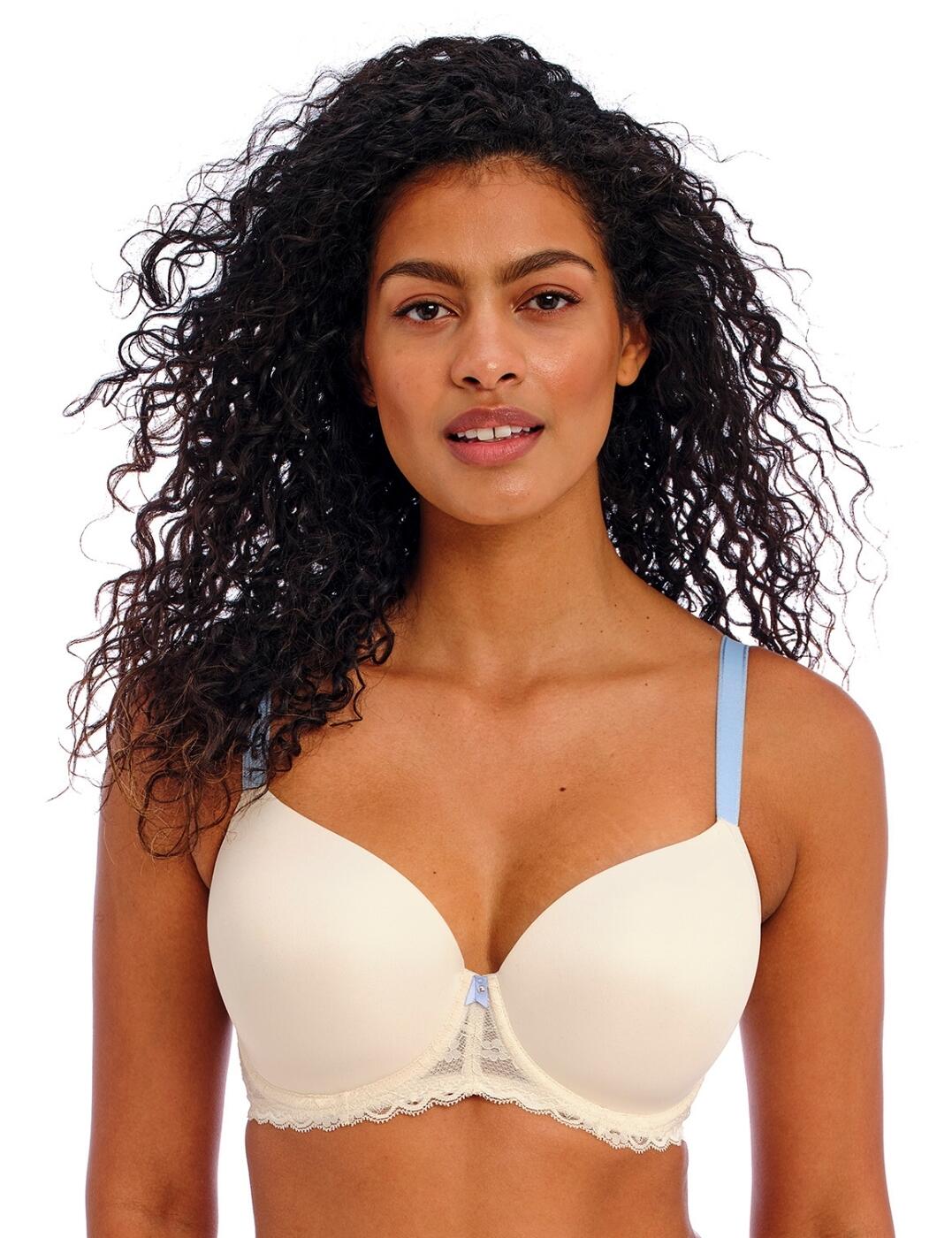 Freya Offbeat Bra Plunge Moulded Underwired T-Shirt Bras Womens Lingerie 5450 - Picture 38 of 51