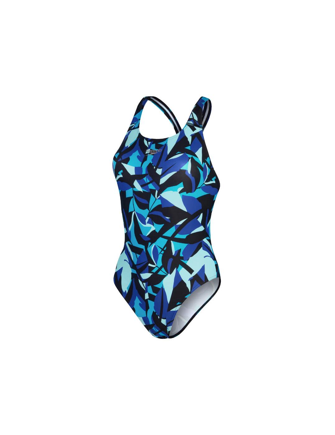 Traje de baño Speedo colocación de apoyo inalámbrico espalda deportiva traje de baño para mujer 806187 - Imagen 8 de 10