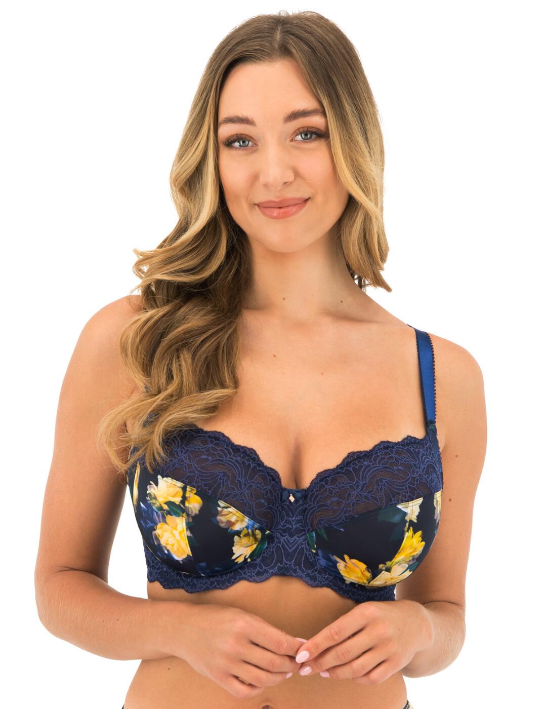 Fantasie Lucia Bra Side Support Underwired Floral Lace Womens Lingerie 101501 - Picture 15 of 39