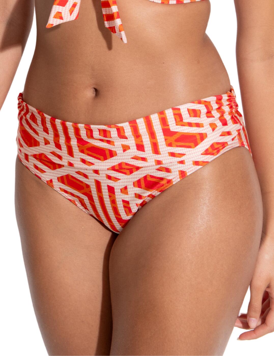 Pour Moi Casablanca Bikini Brief Bottoms Fold Over Shine Womens Swimwear 24403 - Picture 18 of 23