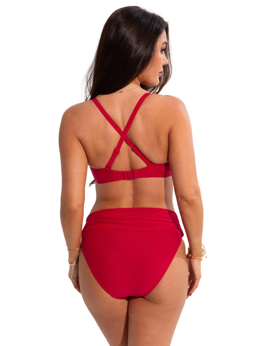Pour Moi Free Spirit Bikini Brief Fold Over Adjustable Womens Swimwear 13209R - Picture 48 of 50