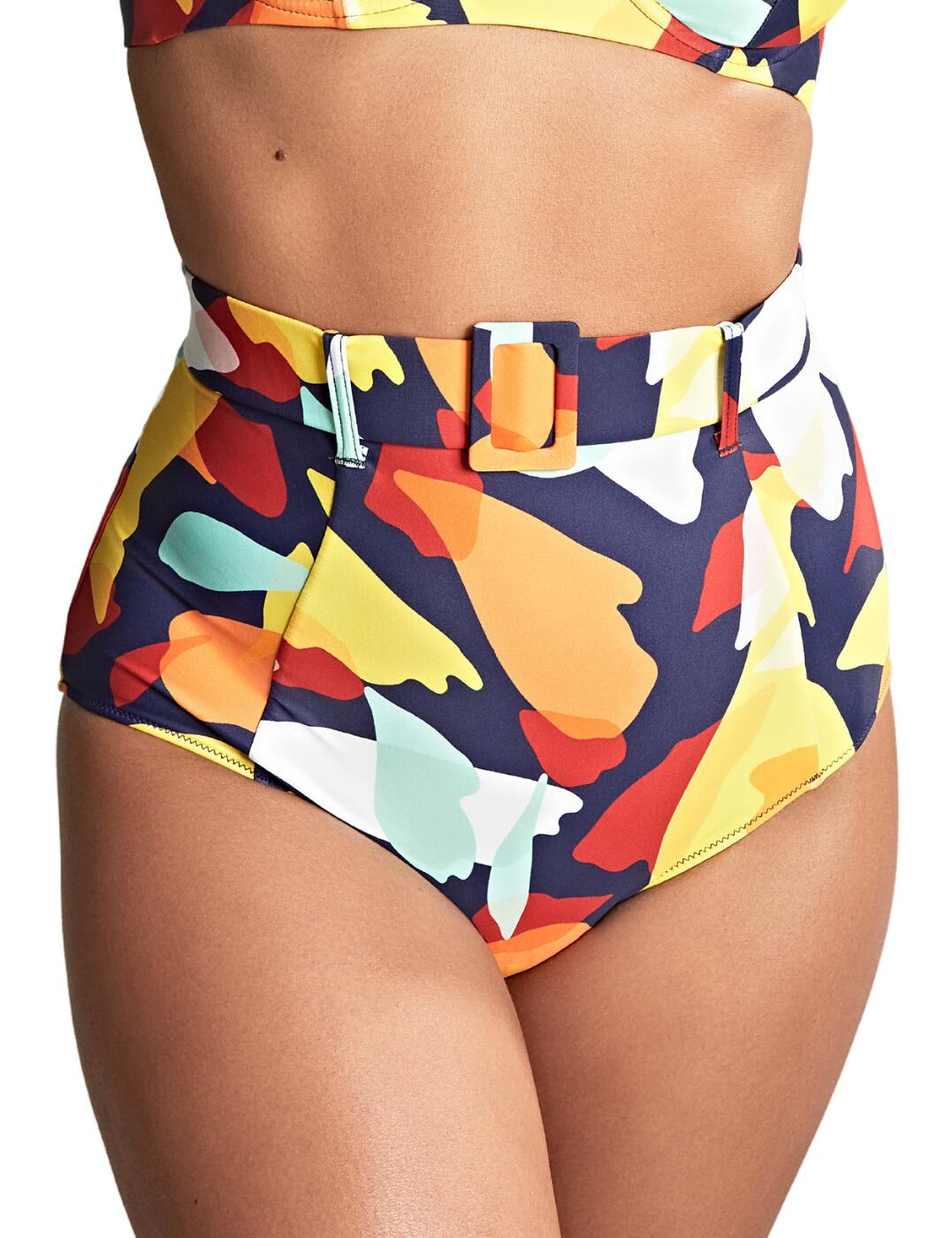 Panache Sicily Bikini Brief Bottoms High Waist Belted Womens Swimwear SW1845 - Picture 13 of 24