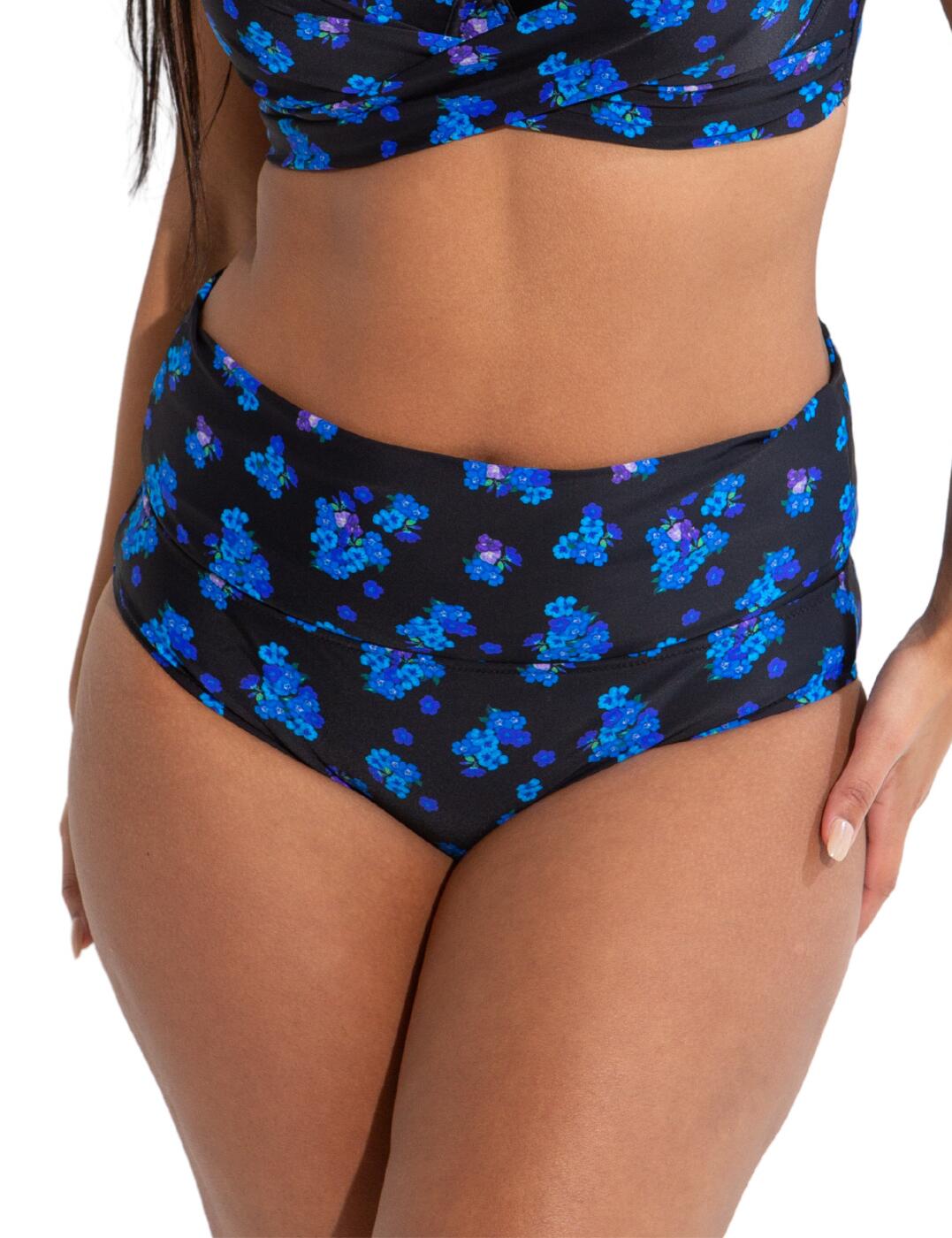 Pour Moi Free Spirit Bikini Brief Fold Over Adjustable Womens Swimwear 13209R - Picture 17 of 50