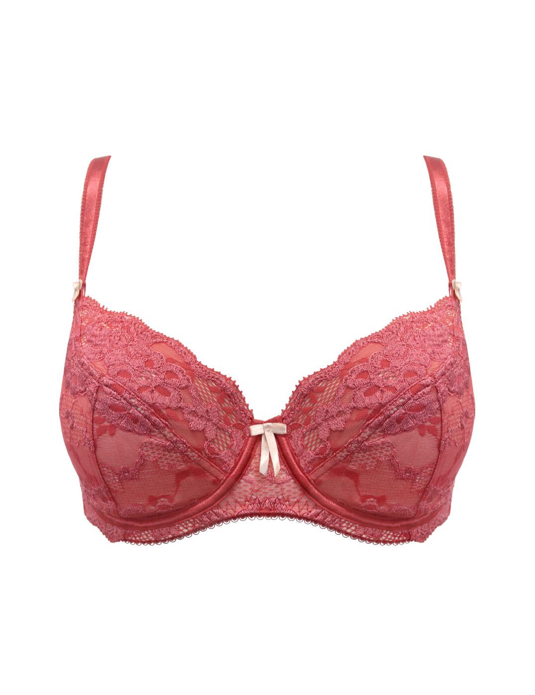 Pour Moi Amour Bra Balcony Underwired Non Padded Lace Womens Lingerie 1502 - Picture 26 of 43