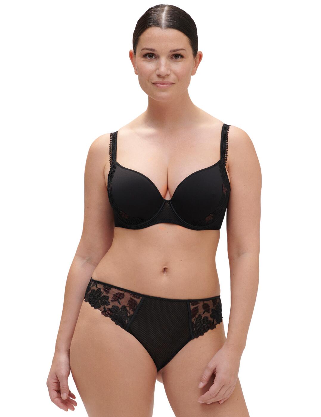 Simone Perele Dahlia Brief Mid Rise Embroidered Womens Luxury Lingerie 14V720 - Picture 12 of 14